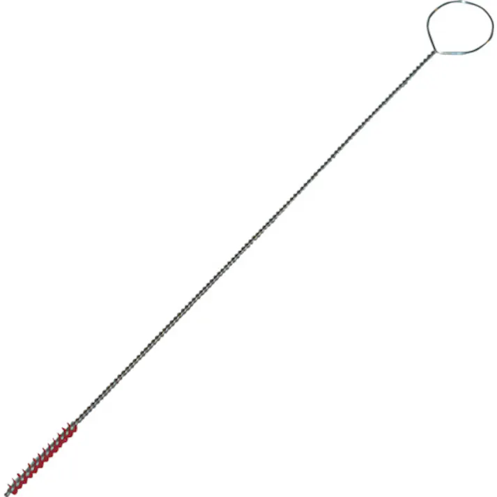 【CAINZ-DASH】トラスコ中山 小径パイプブラシ 2mm HACCP対応 レッド TMPB-2-R【別送品】