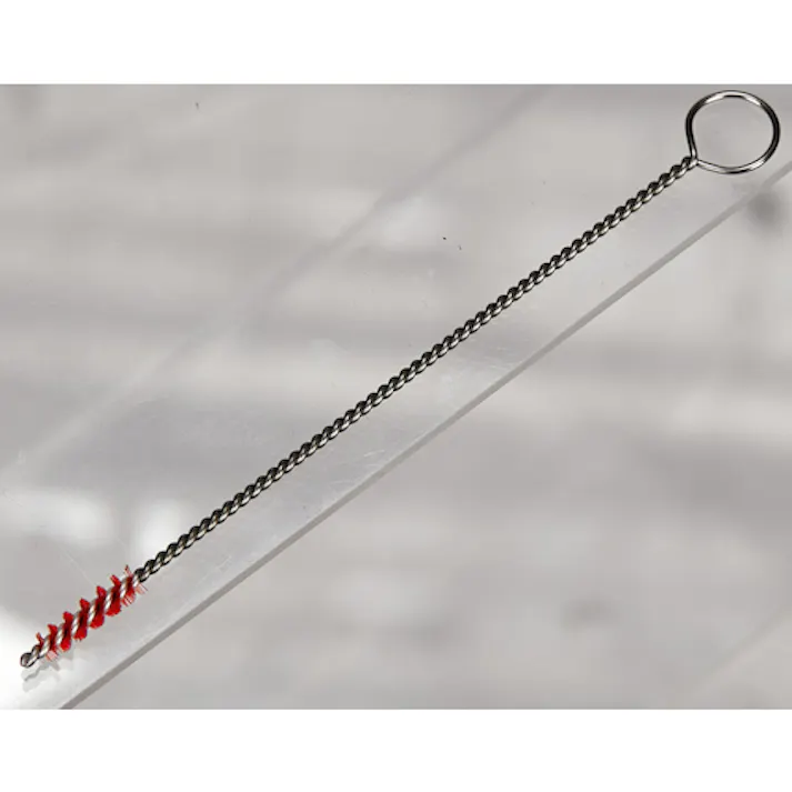 【CAINZ-DASH】トラスコ中山 小径パイプブラシ 3mm HACCP対応 レッド TMPB-3-R【別送品】