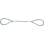 【CAINZ-DASH】トラスコ中山 ワイヤーロープスリング　Ａタイプ　アルミロック　１６ｍｍＸ１．５ｍ TWAL-16S1.5【別送品】