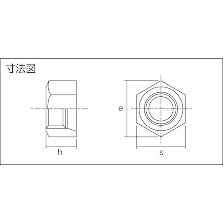【CAINZ-DASH】トラスコ中山 NEWロックナット 三価クロメート M10 8個入 B766-0010【別送品】