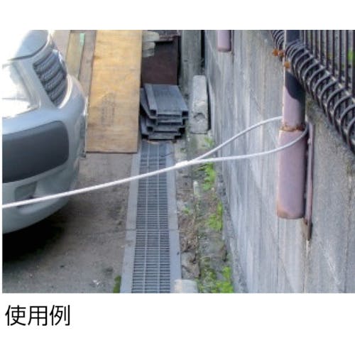 TRUSCO(トラスコ中山):ステンレスワイヤロープ Φ8.0mmX10m CWS-8S10 オレンジブック 8188163 □トラスコ中山(TRUSCO) ステンレスワイヤロープ Φ1