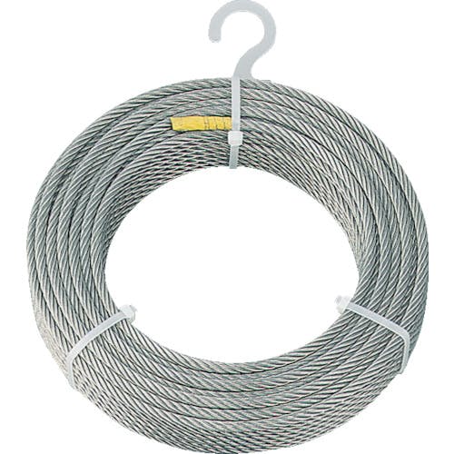 トラスコ中山 ステンレスワイヤロープ Φ8.0mmX30m CWS-8S30 ワイヤロープ トラスコ中山 ステンレスワイヤロープ Φ8.0mmX30m CWS-8S30 ワイヤロープ