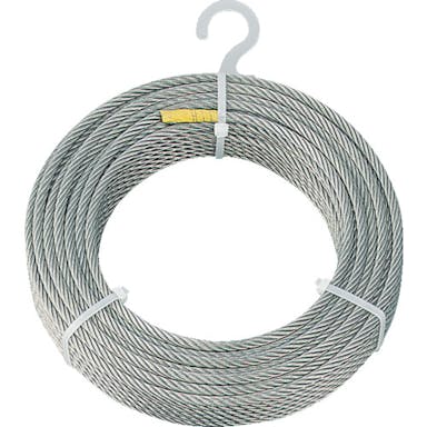 【CAINZ-DASH】トラスコ中山 ステンレスワイヤロープ　Φ８．０ｍｍＸ５０ｍ CWS-8S50【別送品】