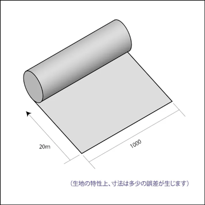 【CAINZ-DASH】トラスコ中山 ノンセラクロスロール 0.8X1000mm 20m TACR-08100【別送品】