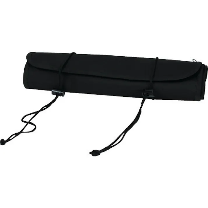 【CAINZ-DASH】トラスコ中山 ツールロール 670X355 22ポケット ブラック色 TTR-670-BK【別送品】