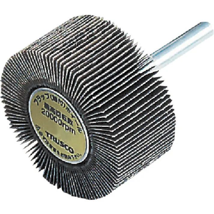 【CAINZ-DASH】トラスコ中山 まとめ買い フラップホイル外径30×25×軸径6 80# (50個入) UF3025-80-50P【別送品】