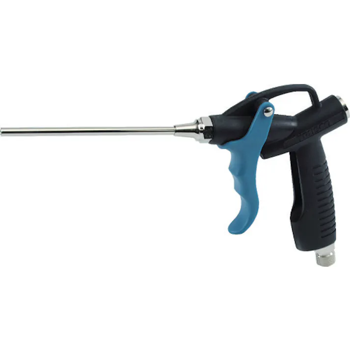 【CAINZ-DASH】トラスコ中山 樹脂製エアダスター ノズル125mm ブラック色 TD-100-1-BK【別送品】