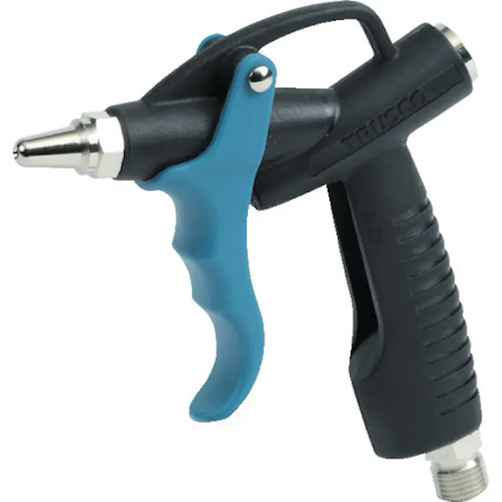 【CAINZ-DASH】トラスコ中山 樹脂製エアダスター 標準ノズル ブラック色 TD-100-BK【別送品】