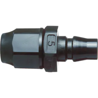 【CAINZ-DASH】トラスコ中山 樹脂継手プラグ ホース取付用 TRP-N8N【別送品】