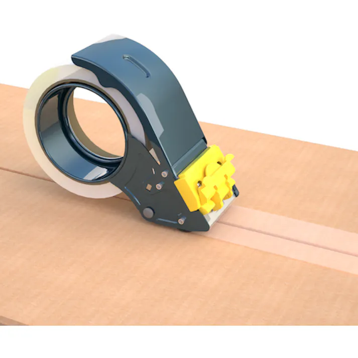 【CAINZ-DASH】トラスコ中山 テープカッター スチールタイプ セーフティカバー付 TEX-266A【別送品】