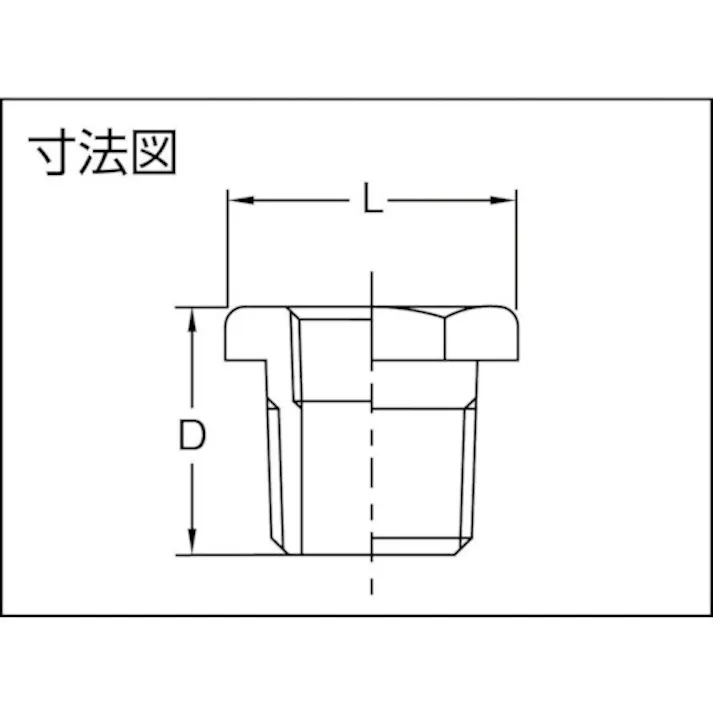 【CAINZ-DASH】トラスコ中山 ねじ込み管継手 SUS ブッシング 8X6A TB-8AX6A【別送品】