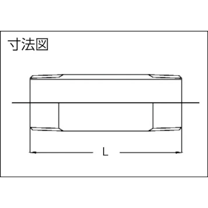【CAINZ-DASH】トラスコ中山 ねじ込み管継手 SUS 両長ニップル 20AX125L TNL-20AX125L【別送品】