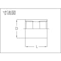 【CAINZ-DASH】トラスコ中山 ねじ込み管継手　ＳＵＳ　六角ホースニップル　２５Ａ TSTHN-25A【別送品】