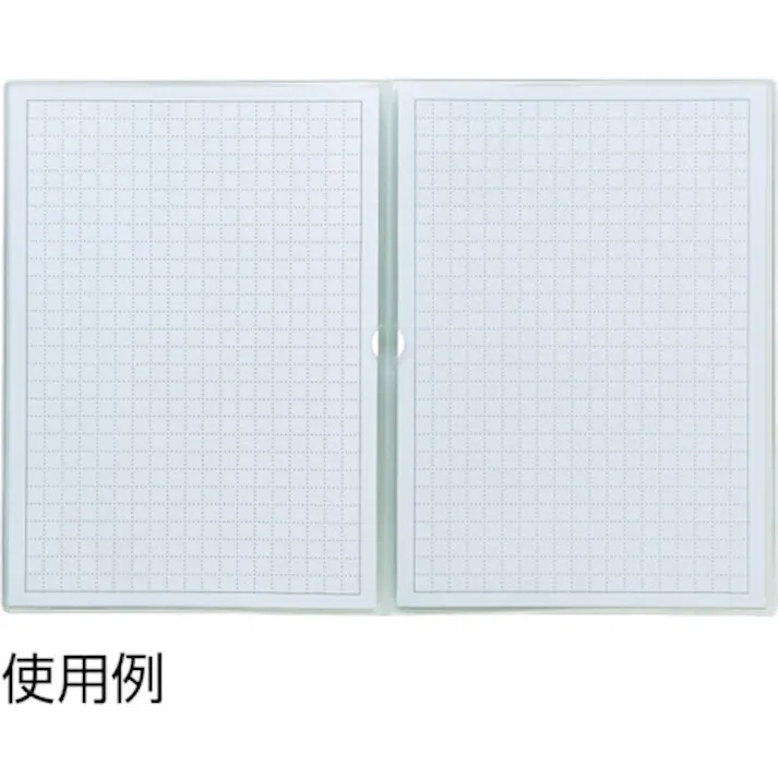 【CAINZ-DASH】トラスコ中山 軟質カードケース A4 ダブルタイプ NCW-A4【別送品】