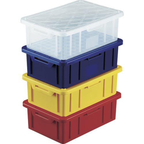 CAINZ-DASH】トラスコ中山 NS型コンテナ 10L レッド NS-10N