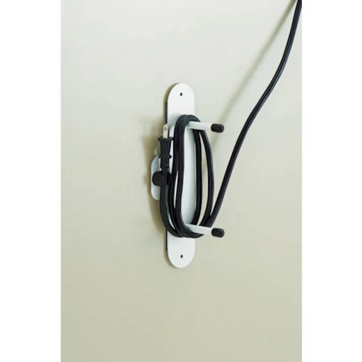 【CAINZ-DASH】トラスコ中山 コバンザメ フック2本型 コード巻き取り兼用 KBZ-CR【別送品】