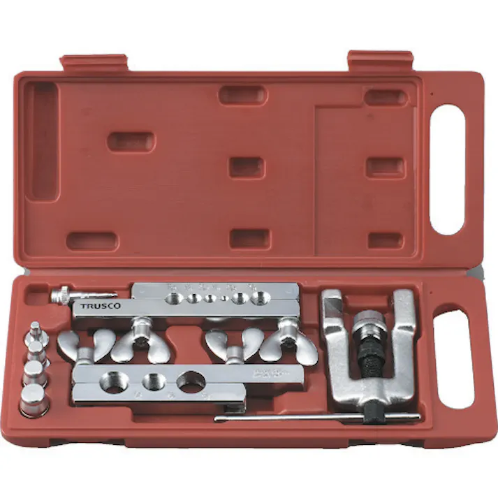 【CAINZ-DASH】トラスコ中山 45°インチサイズフレア&スエジアダプターセット GF45-16【別送品】