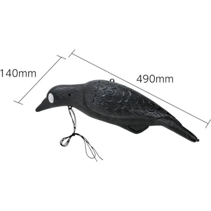 【CAINZ-DASH】トラスコ中山 防鳥用 にせカラス 幅140×高さ490mm NCRS【別送品】