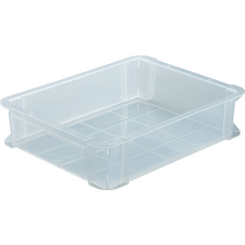 【CAINZ-DASH】トラスコ中山 スケルトンカラーコンテナ　６Ｌ　透明 TSK-6TM【別送品】