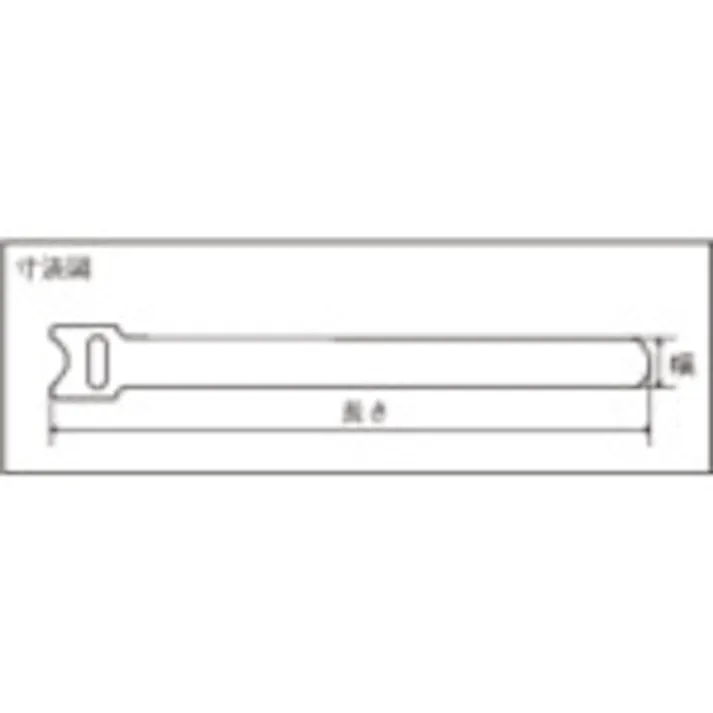 【CAINZ-DASH】トラスコ中山 マジックバンド ストラップ 黄 15cm 4本入り MKS-1915-Y【別送品】