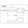 【CAINZ-DASH】トラスコ中山 裸圧着端子　棒形　２５個入 T-TC1.25-16【別送品】