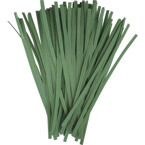 トラスコ中山 園芸用ペーパータイ 幅4mm×長さ200mm 緑 100本入 PVT200-100 園芸ネット結束用品 トラスコ中山 園芸用ペーパータイ 幅4mm×長さ200mm 緑 100本入 PVT200-100 園芸ネット結束用品