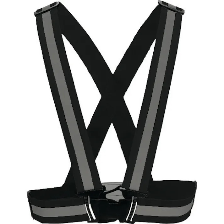 【CAINZ-DASH】トラスコ中山 伸縮安全ベスト ブラック TGV40-BK【別送品】