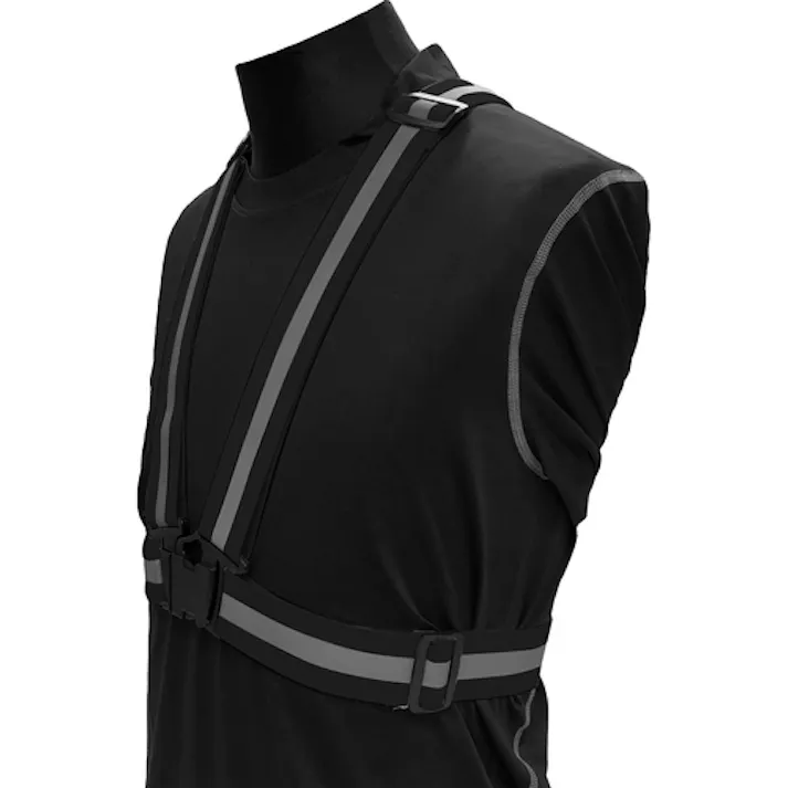 【CAINZ-DASH】トラスコ中山 伸縮安全ベスト ブラック TGV40-BK【別送品】