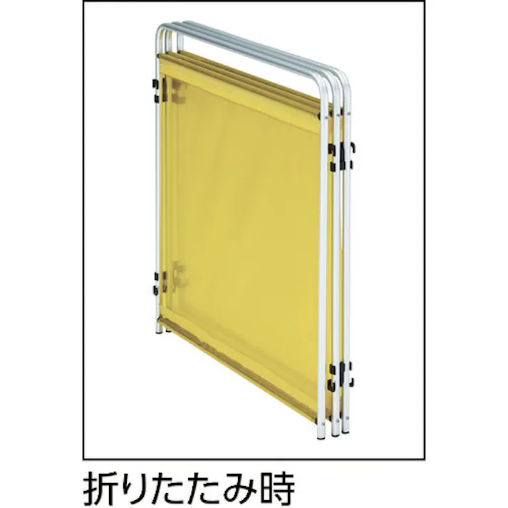 【CAINZ-DASH】トラスコ中山 小型溶接遮光フェンス 900mm角 三面セット 深緑 TTY3-900-DG【別送品】