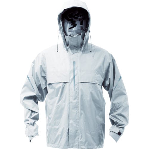 トラスコ中山 ベンチレーション(通気口)付レインスーツ シルバー L TRW360-71-L レインスーツ トラスコ中山 ベンチレーション(通気口)付レインスーツ シルバー L TRW360-71-L レインスーツ