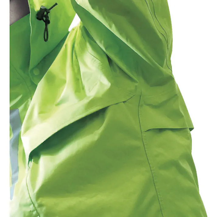 【CAINZ-DASH】トラスコ中山 ベンチレーション(通気口)付レインスーツ シルバー 4L TRW360-71-4L【別送品】