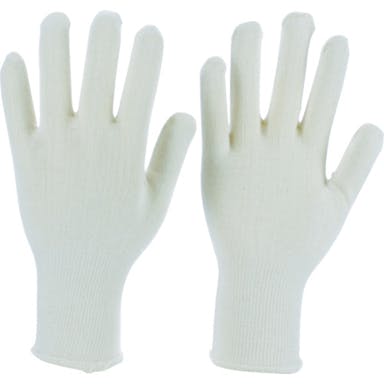 【CAINZ-DASH】トラスコ中山 革手袋用インナー手袋　Ｌサイズ　綿１００％ TKIN-L【別送品】