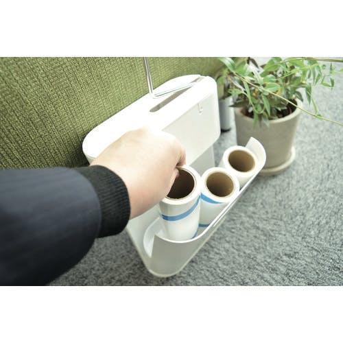 CAINZ-DASH】トラスコ中山 粘着ローラー スタンドケース ホワイト TST