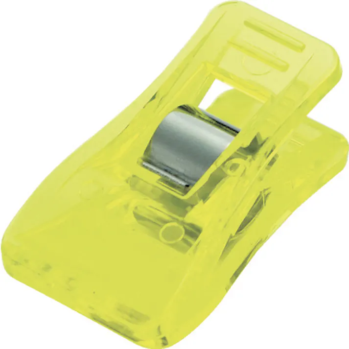 【CAINZ-DASH】トラスコ中山 スタンドクリップ 黄 30個入 TSG30-Y【別送品】