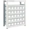 【CAINZ-DASH】トラスコ中山 スチールラック M3型中量棚 H1200 スチール引出付 小X30 M3-4357-A30【別送品】