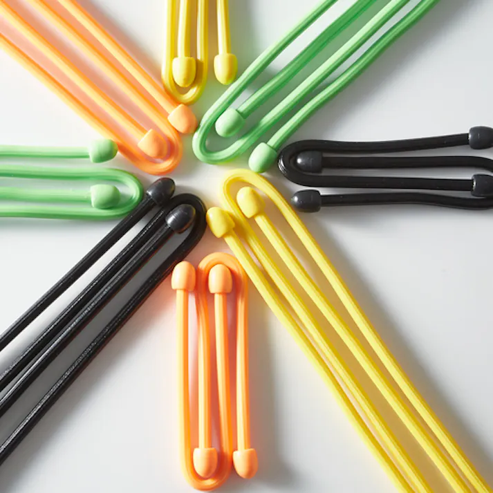 【CAINZ-DASH】トラスコ中山 カラフルフリータイ Φ4×150mm イエロー (2本入) TKFRT-154-Y【別送品】