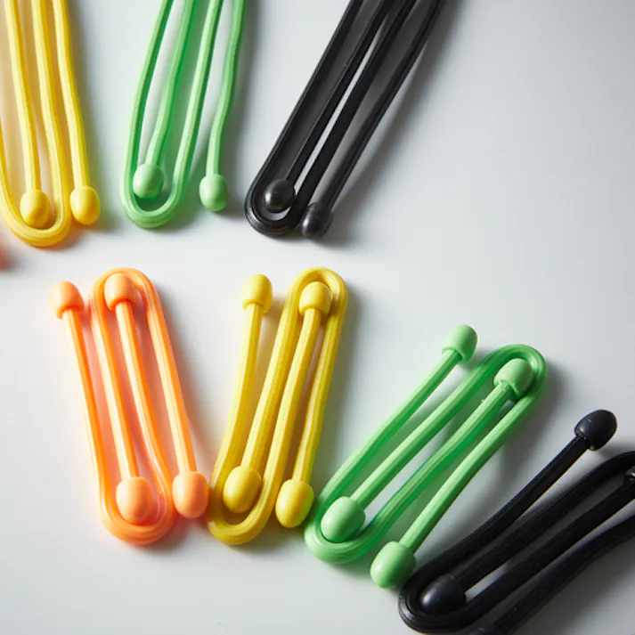 【CAINZ-DASH】トラスコ中山 カラフルフリータイ Φ4×150mm イエロー (2本入) TKFRT-154-Y【別送品】