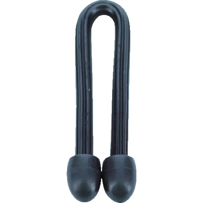 【CAINZ-DASH】トラスコ中山 カラフルフリータイ Φ4×300mm ブラック (2本入) TKFRT-304-BK【別送品】
