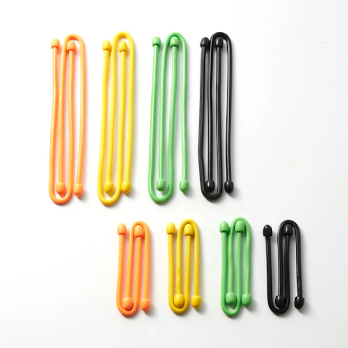 【CAINZ-DASH】トラスコ中山 カラフルフリータイ Φ4×300mm ブラック (2本入) TKFRT-304-BK【別送品】