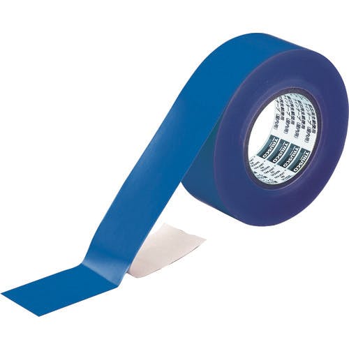 【CAINZ-DASH】トラスコ中山 ラインテープ　屋内用　幅５０ｍｍＸ長さ５０ｍ　ブルー TLT-50EAB【別送品】