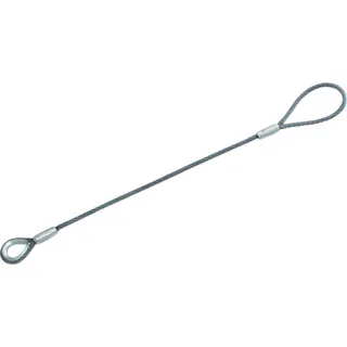 【CAINZ-DASH】トラスコ中山 ワイヤロープスリング Bタイプ アルミロック 9mmX6m TWBL-9S6【別送品】