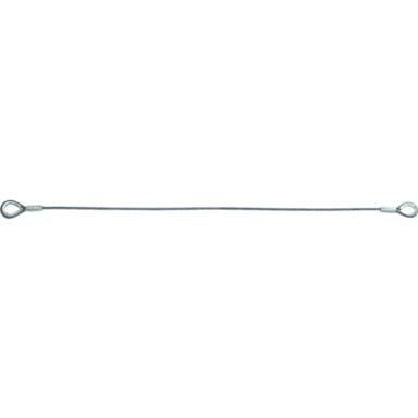 【CAINZ-DASH】トラスコ中山 ワイヤロープスリング　Ｅタイプ　アルミロック　６ｍｍＸ２ｍ TWEL-6S2【別送品】