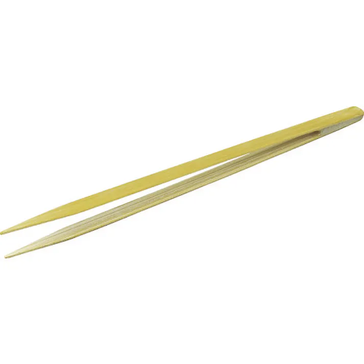 【CAINZ-DASH】トラスコ中山 竹ピンセット 200mm 先細型 TSP-52【別送品】