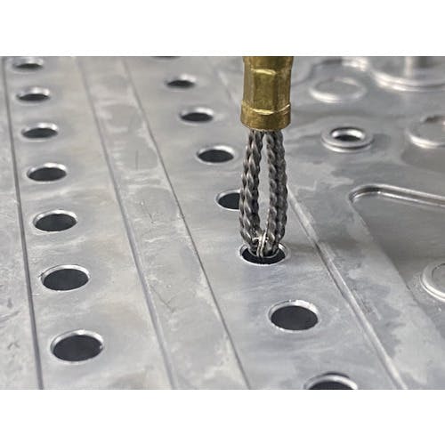 TRUSCO(トラスコ中山):軸付バリ取り先端工具 バリーマー 止まり穴用250mm Φ13 TBTM-250-13 オレンジブック 8370791 軸付バリ取り先端工具 バリーマー 止まり穴用 TRUSCO フレックス