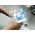 【CAINZ-DASH】トラスコ中山 石鹸入れ付き手洗いスポンジブラシ　ブルー TSSP-B【別送品】