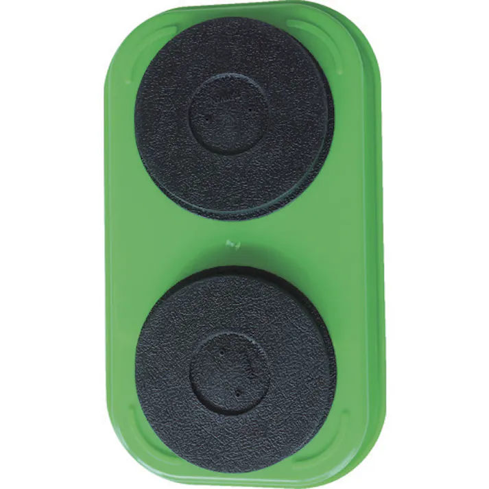 【CAINZ-DASH】トラスコ中山 角型樹脂マグネットトレー 緑 TAMT-1424-GN【別送品】