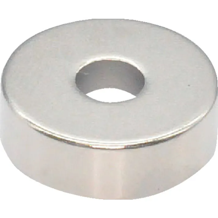 【CAINZ-DASH】トラスコ中山 ネオジム丸形磁石 皿ねじ穴付 外径15mmX5mm M4 1個入 T15R05-M4【別送品】