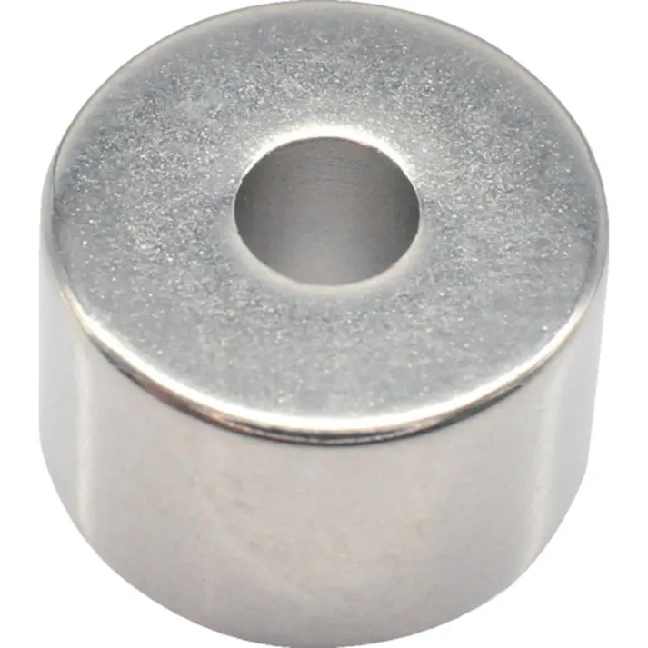 【CAINZ-DASH】トラスコ中山 ネオジム丸形磁石 皿ねじ穴付 外径15mmX10mm M4 1個入 T15R10-M4【別送品】