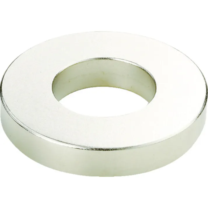 【CAINZ-DASH】トラスコ中山 ネオジム磁石 外径25mmX穴径7mmX厚6mm 1個入 TN25-7RA-1P【別送品】