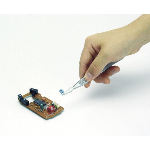 CAINZ-DASH】トラスコ中山 矢じり型ピンセット125 TSP-46【別送品